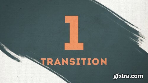 Videohive - Paint Brush Transitions Reveal Pack - 8079190