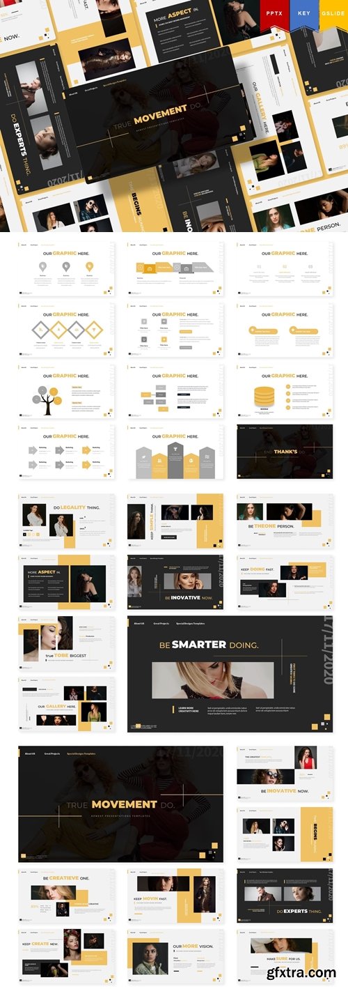 Movement | Powerpoint, Keynote, Google Slides