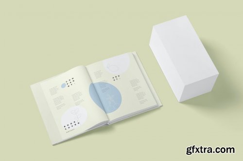 Realistic Book Cover Mockups