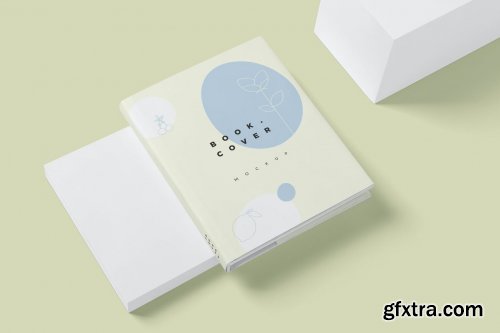 Realistic Book Cover Mockups
