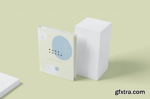 Realistic Book Cover Mockups