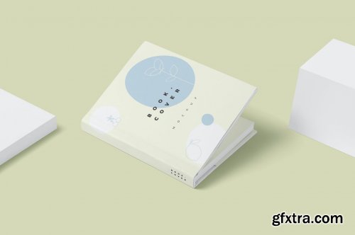 Realistic Book Cover Mockups