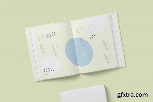 Realistic Book Cover Mockups