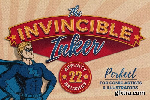 CreativeMarket - The Invincible Inker for Affinity 4948026