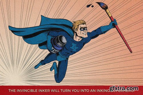 CreativeMarket - The Invincible Inker for Affinity 4948026