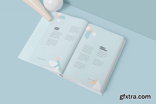 Hard Book Mockups