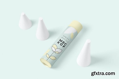 Spray Bottle Mockups