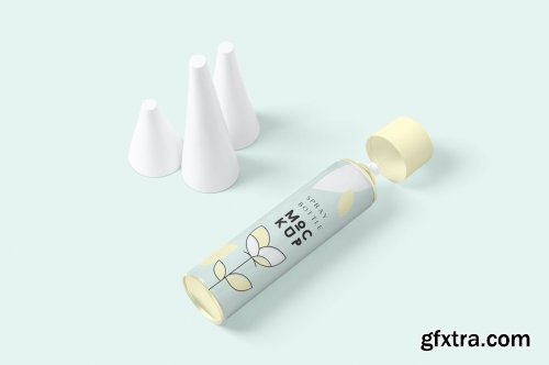 Spray Bottle Mockups