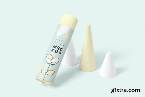Spray Bottle Mockups