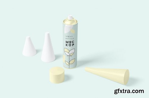 Spray Bottle Mockups