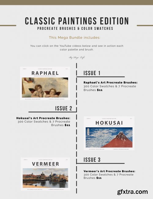 CreativeMarket - Mega Bundle Procreate Brushes 5492591