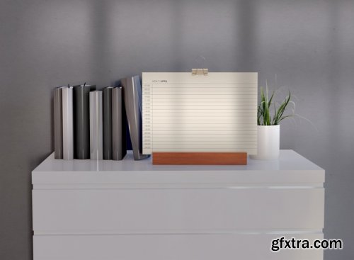 Calendar mockup - 20 PSD