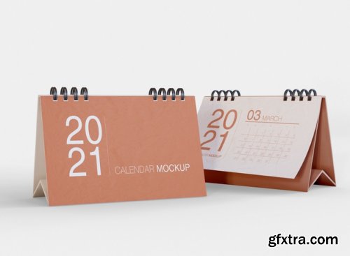 Calendar mockup - 20 PSD