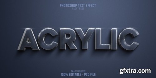 3d text style effect template