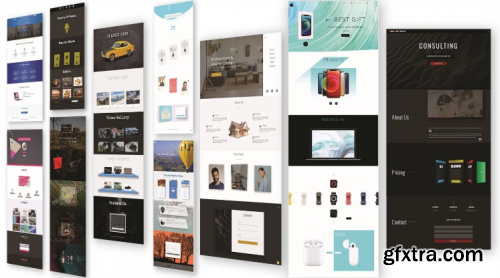 10 Mega Responsive Websites with HTML, CSS, and JavaScript