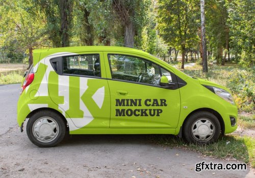 MINI Car Mockup