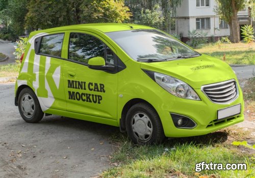 MINI Car Mockup