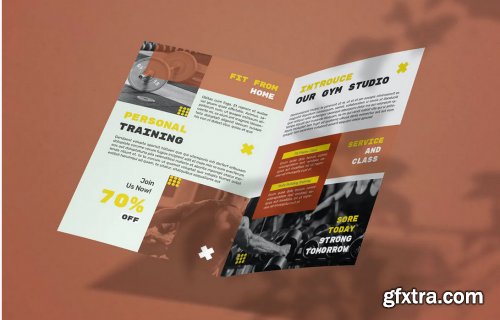 Fitness Center - Bifold Brochure