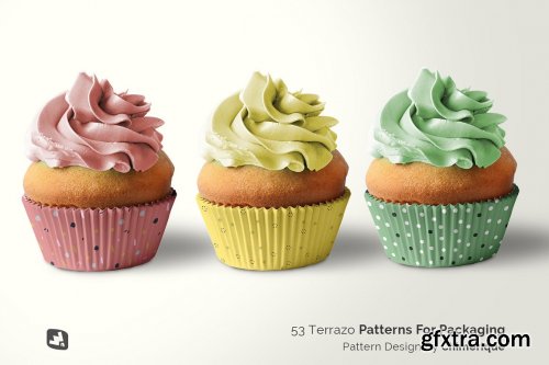 CreativeMarket - Frontview Cupcake Casing Mockup 5051794