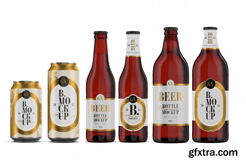 CreativeMarket - Beer Mockup Bundle 4971390