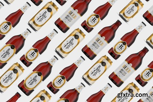 CreativeMarket - Beer Mockup Bundle 4971390