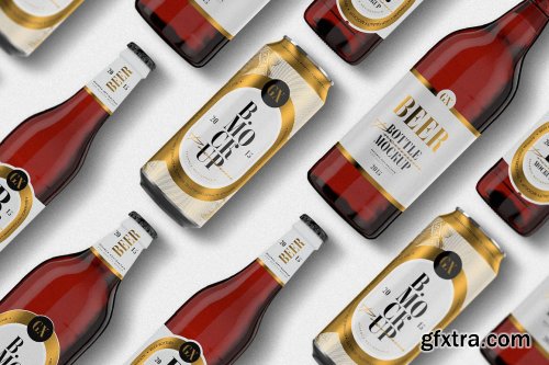 CreativeMarket - Beer Mockup Bundle 4971390