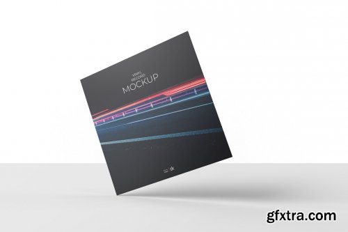 CreativeMarket - Vinyl Record Mockup 3 5392882