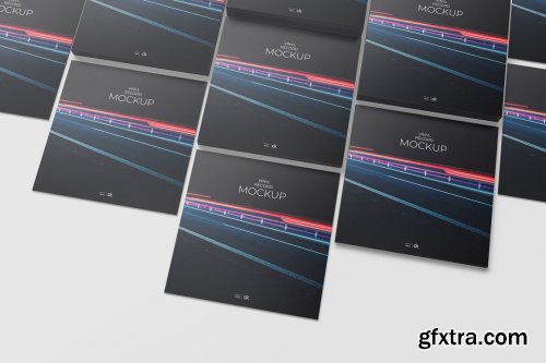 CreativeMarket - Vinyl Record Mockup 3 5392882