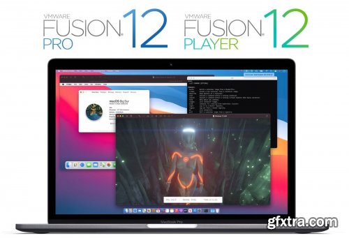 VMware Fusion Pro 12.1.0 Build 17195230 macOS