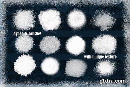 CreativeMarket - Frozen Brushes for Procreate 5625111