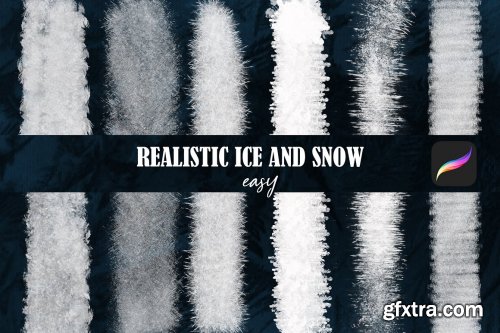 CreativeMarket - Frozen Brushes for Procreate 5625111