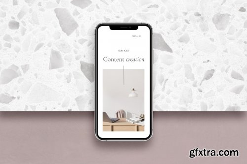 CreativeMarket - Ava - iPhone Mockup Scene Creator 3270184