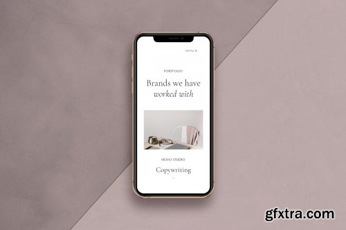 CreativeMarket - Ava - iPhone Mockup Scene Creator 3270184