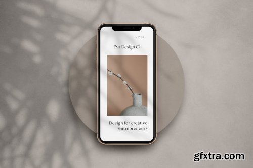 CreativeMarket - Ava - iPhone Mockup Scene Creator 3270184