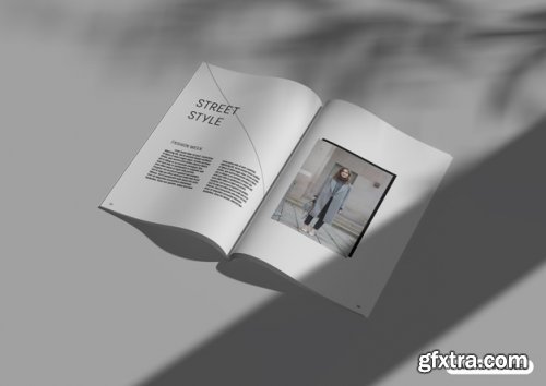 Magazine mockup