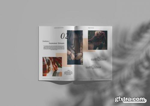 Magazine mockup