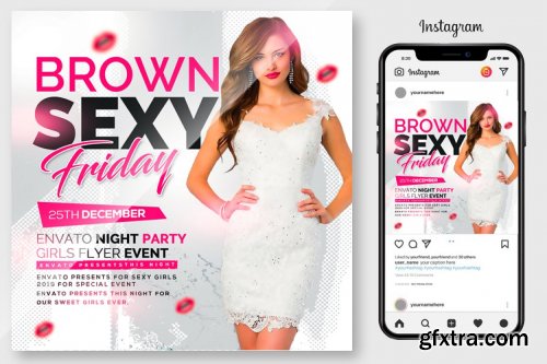 CreativeMarket - 100 Night Club Party Flyers Bundle 4496766