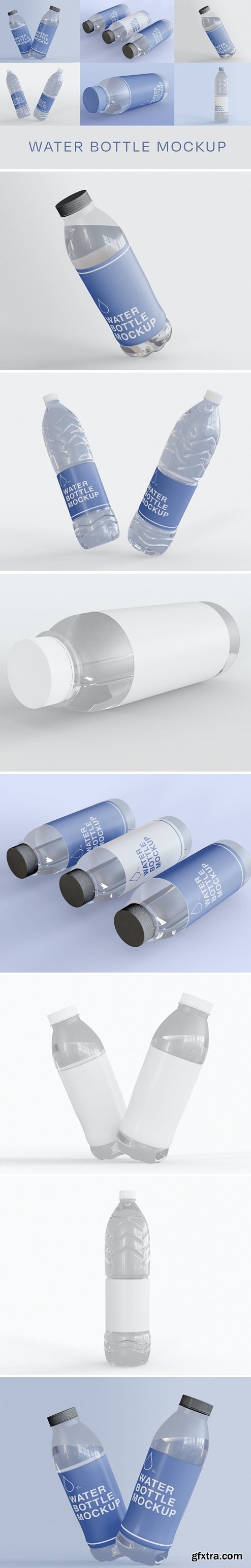Water Bottle Mockup