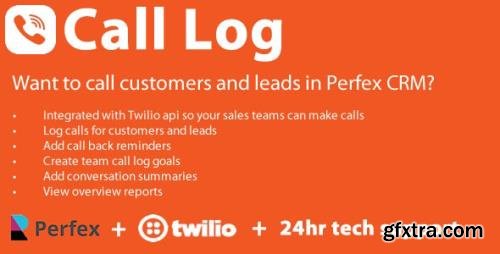 CodeCanyon - Call Log module for Perfex CRM v1.1.0 - 27643032 CodeCanyon - Call Log module for Perfex CRM v1.1.0 - 27643032