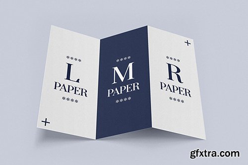 Trifold Brochure Mockup Trifold Brochure Mockup