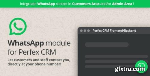 CodeCanyon - WhatsApp module for Perfex CRM v1.0 - 24915950 CodeCanyon - WhatsApp module for Perfex CRM v1.0 - 24915950