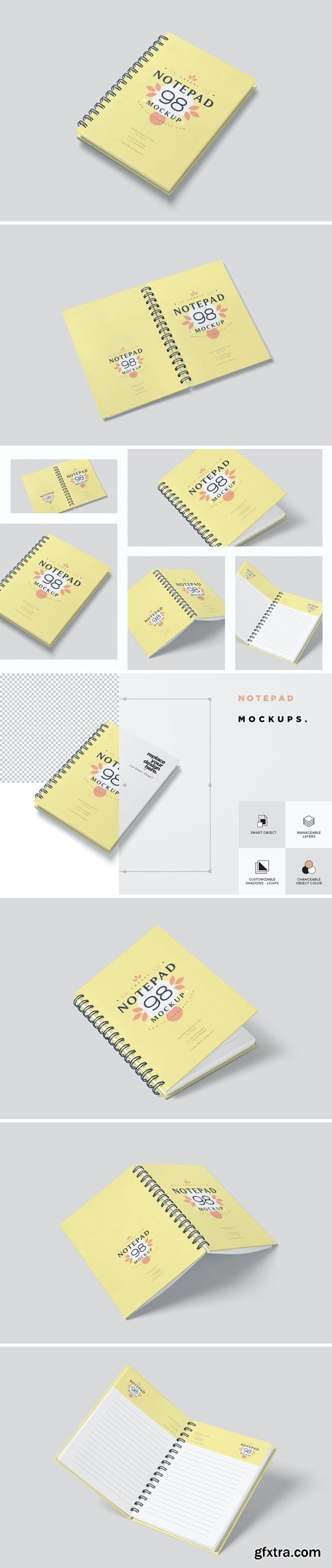 Notebook Mockups