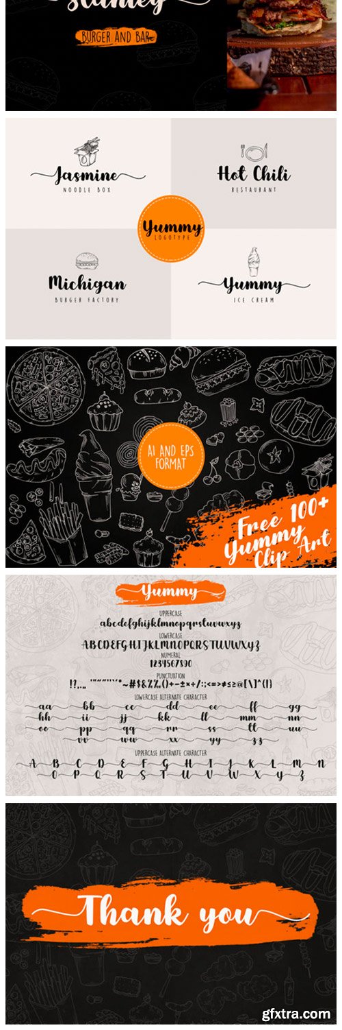 Yummy Font Yummy Font
