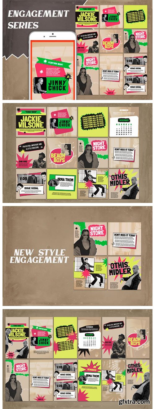 Engagement Instagram Templates 6989720 Engagement Instagram Templates 6989720