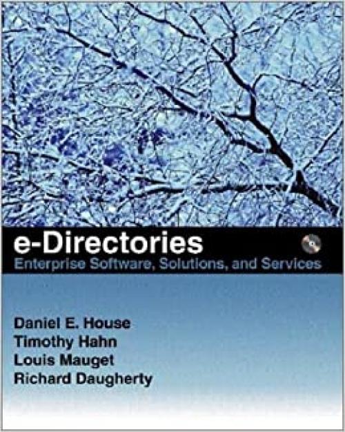  e-Directories: Enterprise Software, Solutions, and Services (With CD-ROM) 