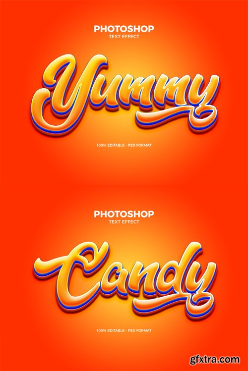 Yummy Text Effect for Photoshop Yummy Text Effect for Photoshop