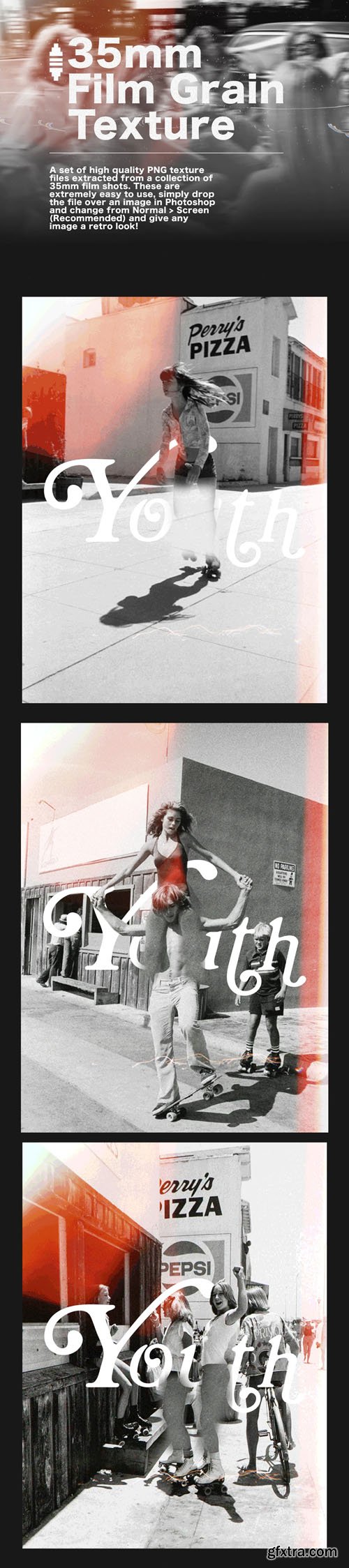 35mm Film Grain PNG Textures 35mm Film Grain PNG Textures