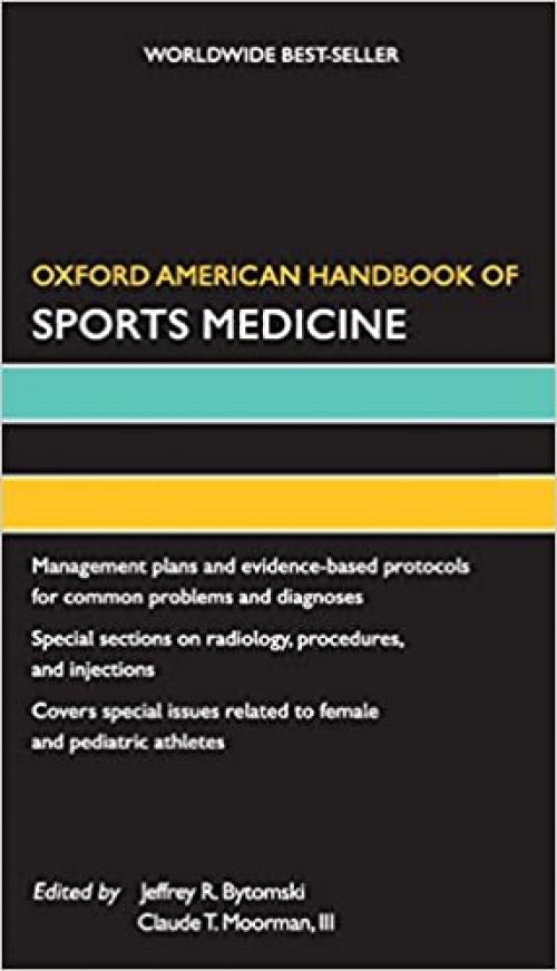  Oxford American Handbook of Sports Medicine (Oxford American Handbooks of Medicine) 