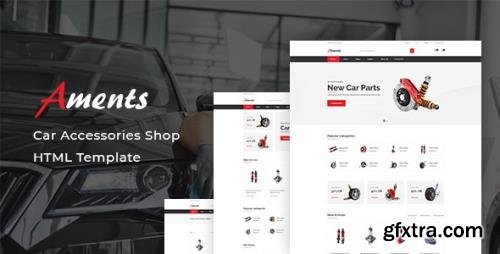 ThemeForest - Aments v1.0 - Car Accessories Shop HTML Template - 29620957
