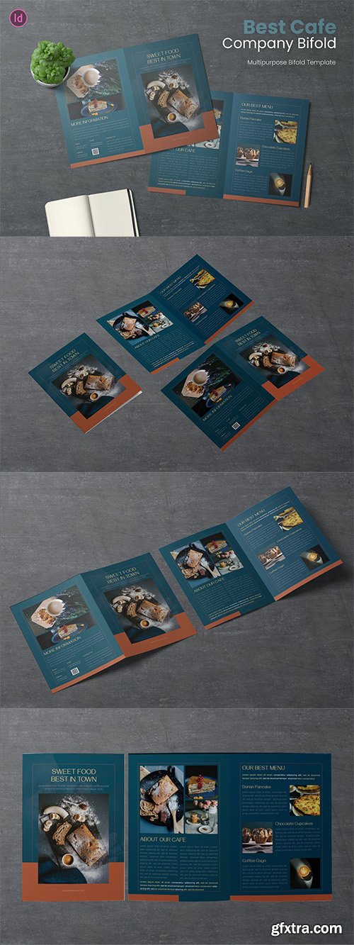 Best Cafe Bifold Brochure Best Cafe Bifold Brochure
